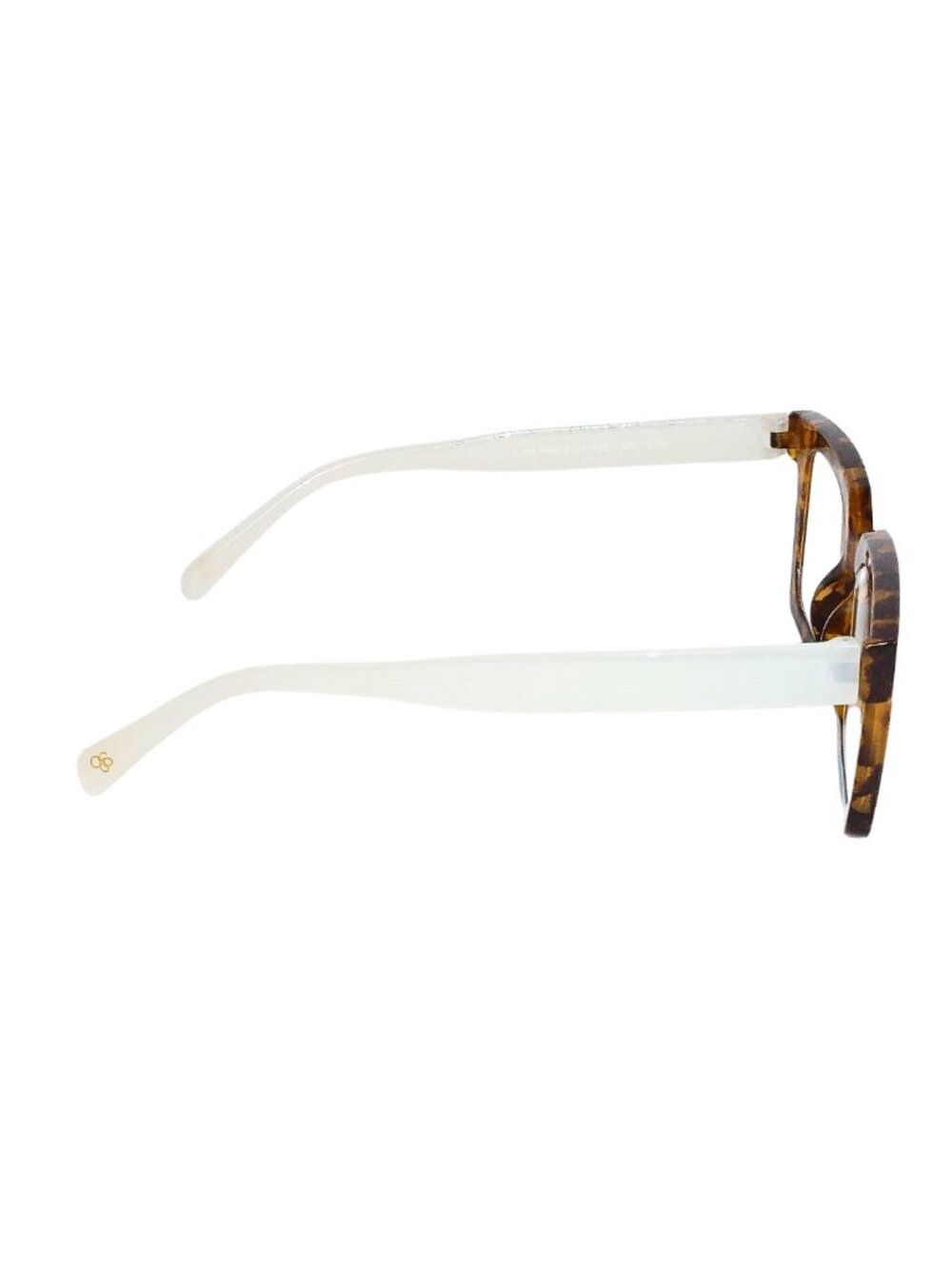 NWOT - JESSICA SIMPSON WOMEN'S READING GLASSES +2.00 - BROWN & TAN PRINT FRAME - Picture 4 of 4